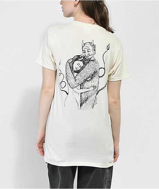 Melodie Good To Be Home Natural T-Shirt