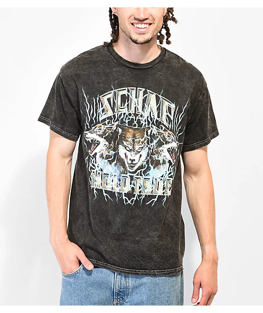 Schaf Hold True Black Wash T-Shirt