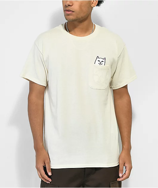 RIPNDIP Lord Nermal Sand Pocket T-Shirt