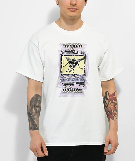 Worble Strange Encounters White T-Shirt