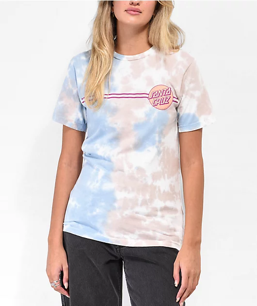 33543-santa-cruz-other-dot-blue-brown-tie-dye-t-shirt-2.webp Santa Cruz Other Dot Blue & Brown Tie Dye T-Shirt