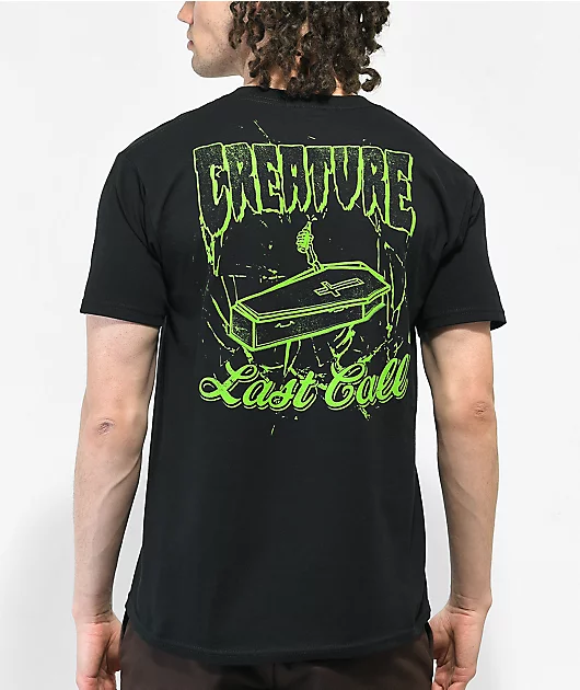Creature Last Call Black T-Shirt