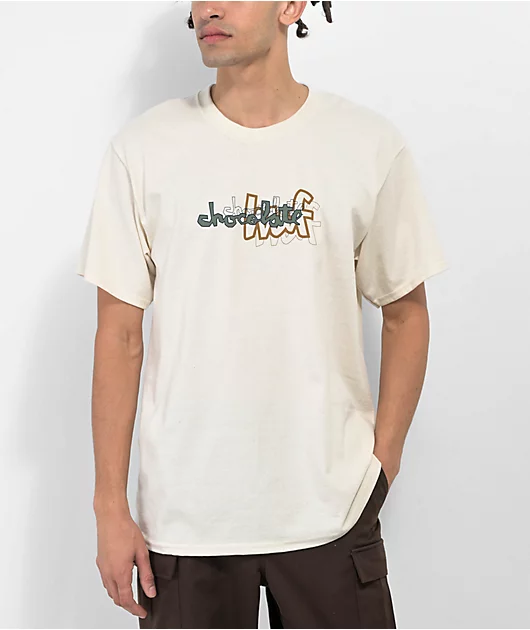 HUF x Chocolate Carson Natural T-Shirt
