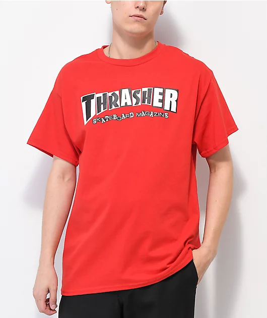 Thrasher x Baker Red T-shirt