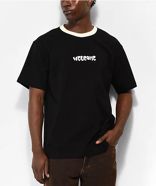 Welcome Puncher Black T-Shirt
