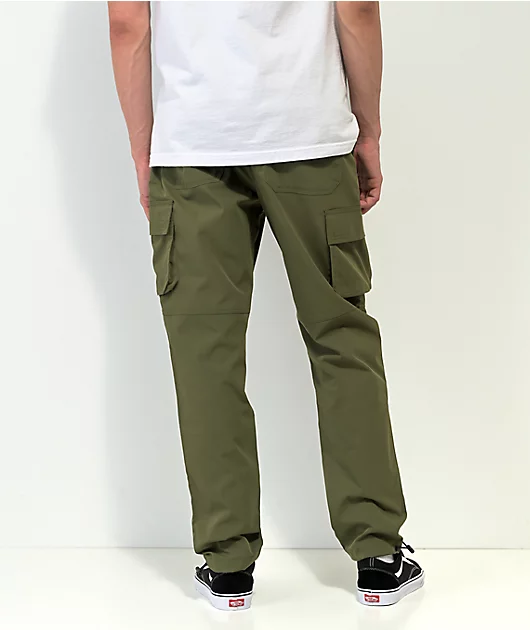 Ninth Hall Trance Olive Cargo Pants