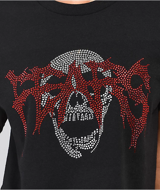 34052-personal-fears-rhinestone-skull-black-crop-t-shirt-2.webp Personal Fears Rhinestone Skull Black Crop T-Shirt