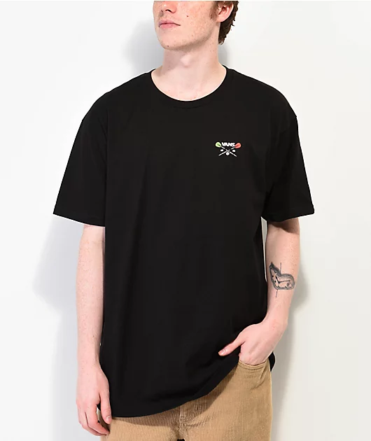 Vans On Target Black T-Shirt