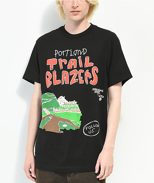 After School Special x NBA Portland Trailblazers Black T-Shirt