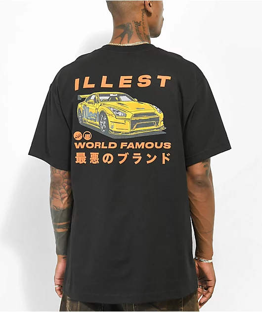 Illest World Famous Black T-Shirt