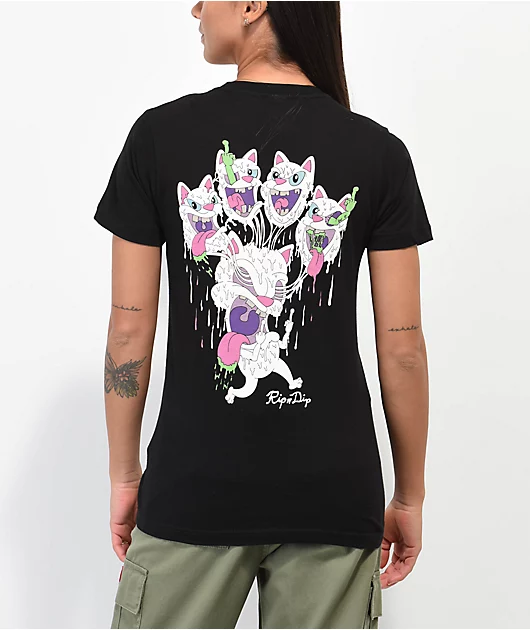 RIPNDIP Slimy Black T-Shirt