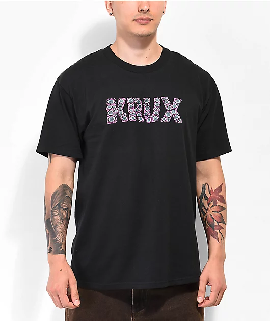 Krux Eyeballs Black T-Shirt