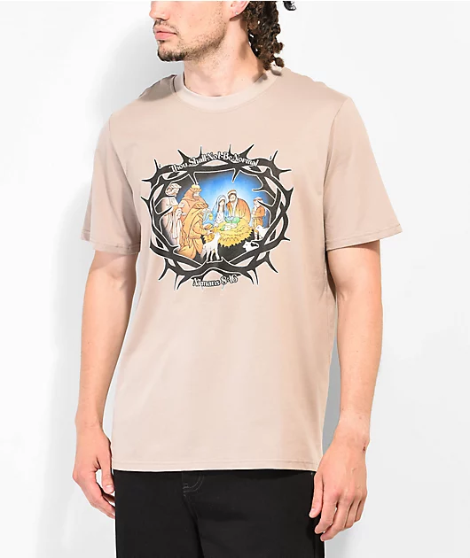 Above The Norm Normans 8:16 Tan T-Shirt