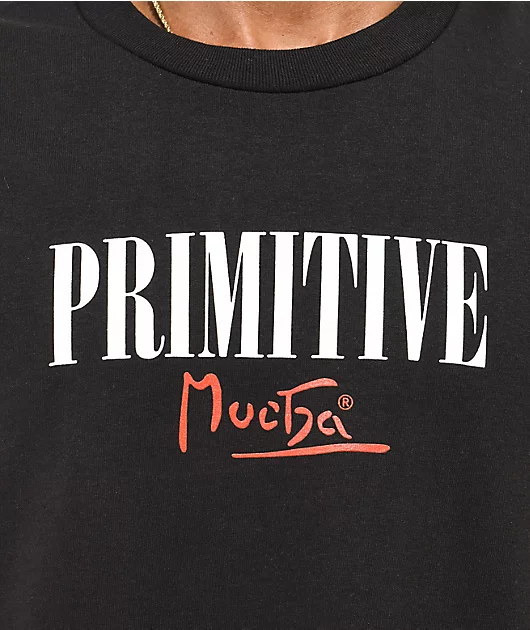 34947-primitive-x-mucha-tragedy-black-t-shirt-3.webp Primitive x Mucha Tragedy Black T-Shirt