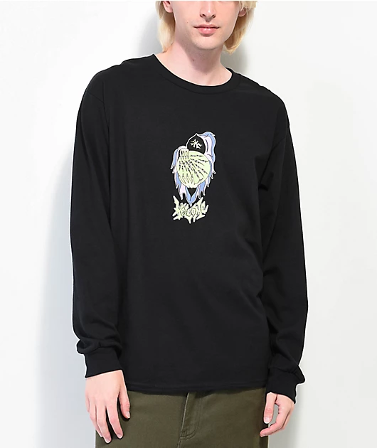 Welcome Cloak Black Long Sleeve T-Shirt