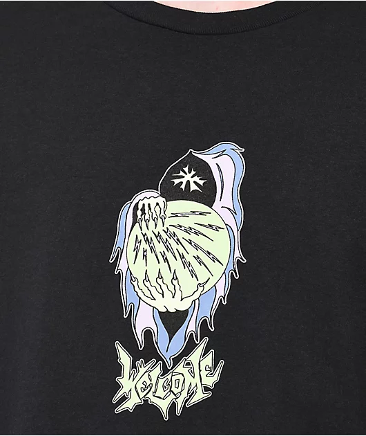 Welcome Cloak Black Long Sleeve T-Shirt