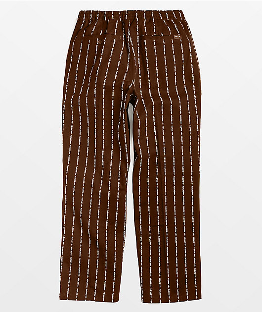 HUF Fuck It Core Brown Easy Pants
