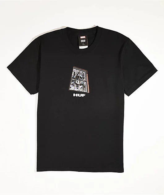 HUF x Spider-Man Kids Black Suit Spider-Man T-Shirt