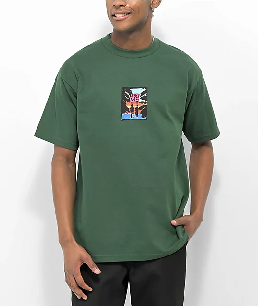 WKND x Them Mood Dark Green T-Shirt