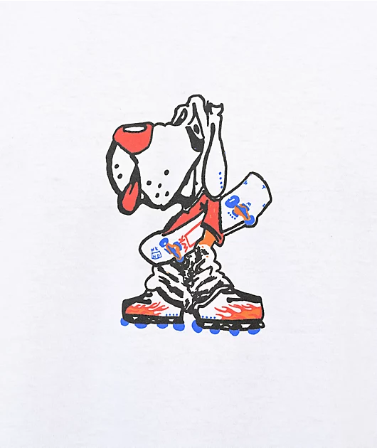 WKND x Them Sk8 Dawg White T-Shirt