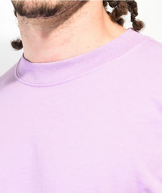 Shaka Wear Max Heavyweight Garment Dye Lavender T-Shirt