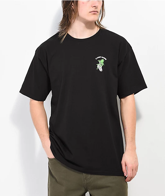 A Lost Cause All My Weed Black T-Shirt