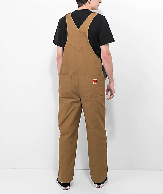 Empyre Curbed Canvas Tobacco Skate Overalls