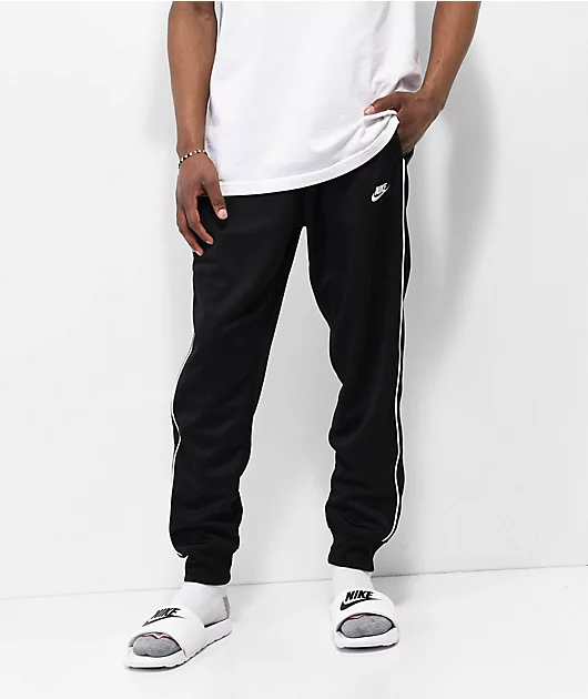 Nike Sportswear Club Polyknit Black & White Jogger Sweatpants