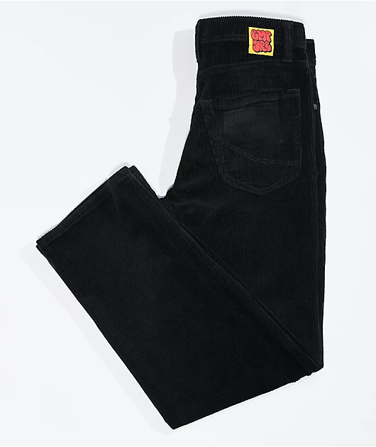 386-empyre-kids-loose-fit-black-corduroy-skate-pants-4.webp Empyre Kids' Loose Fit Black Corduroy Skate Pants