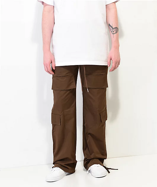 EPTM Dave East Brown Fitted Cargo Pants