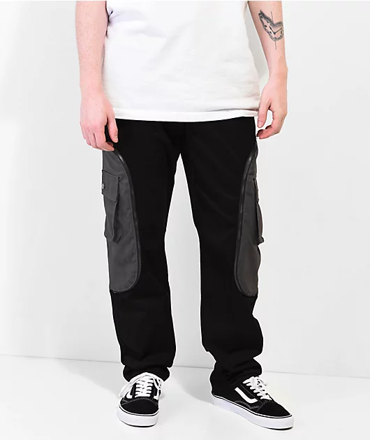 EPTM Publisher Black Cargo Pants