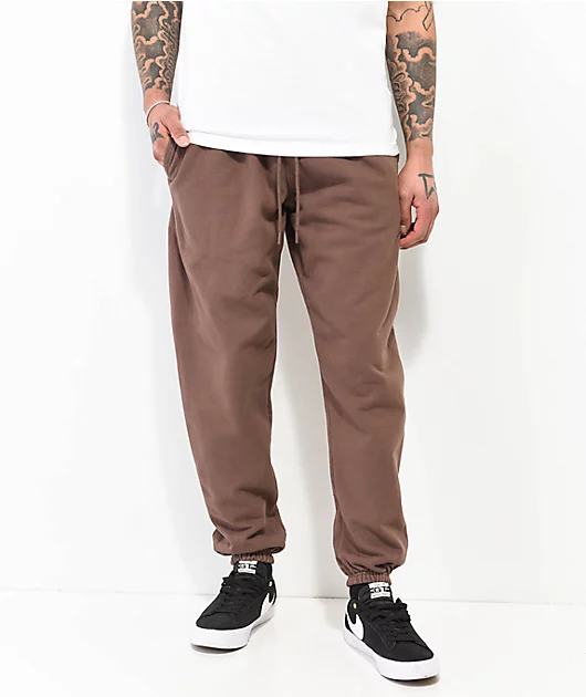 Shaka Wear Garment Dye Mocha Heavyweight Sweatpants