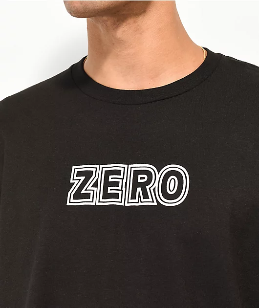 Zero Mini Bold Black T-Shirt