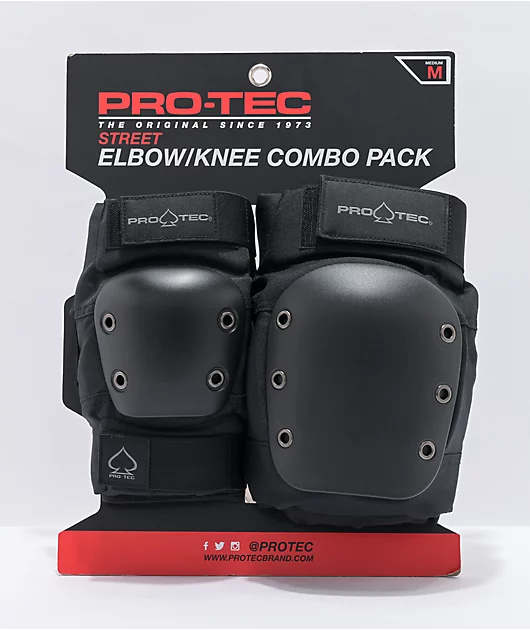 Pro-Tec Street Knee and Elbow Pad Set
