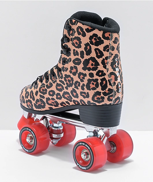 Impala Leopard Roller Skates