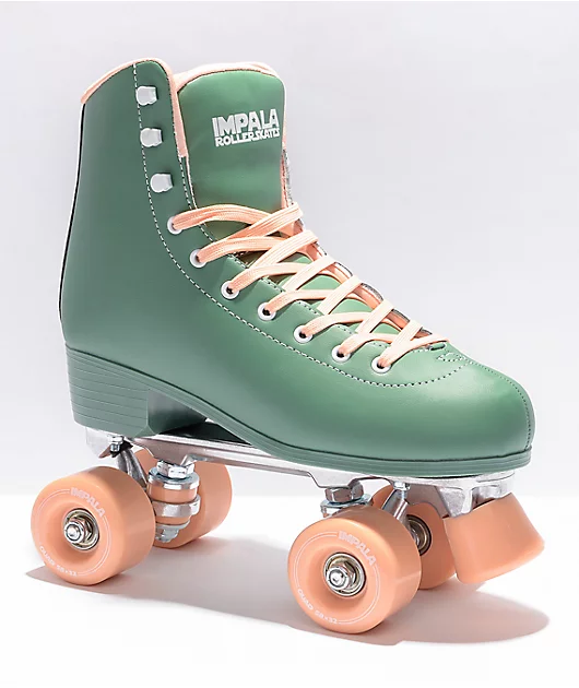 Impala Forest Green Roller Skates