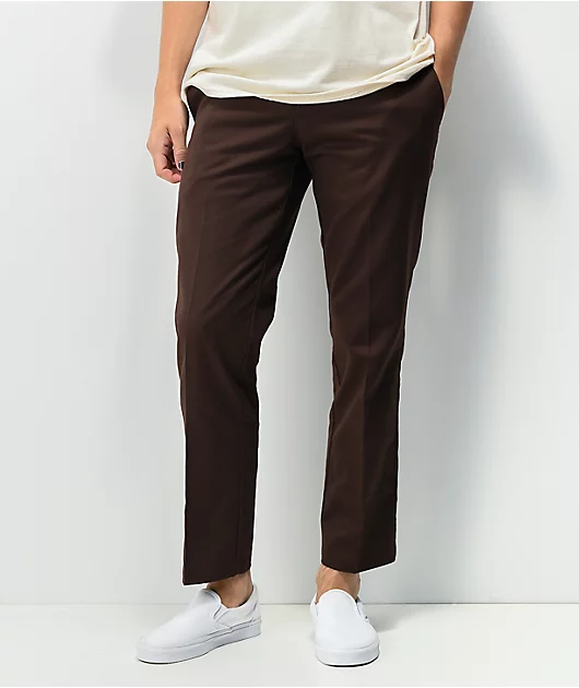 Dickies Skate Slim Chocolate Chino Pants