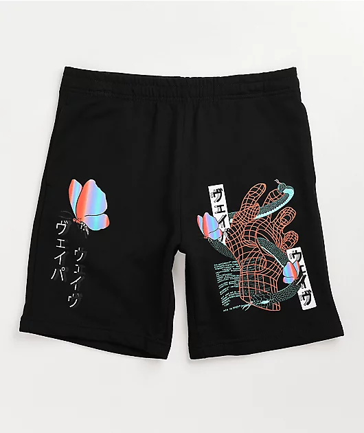 Vitriol Adroit Black Sweat Shorts