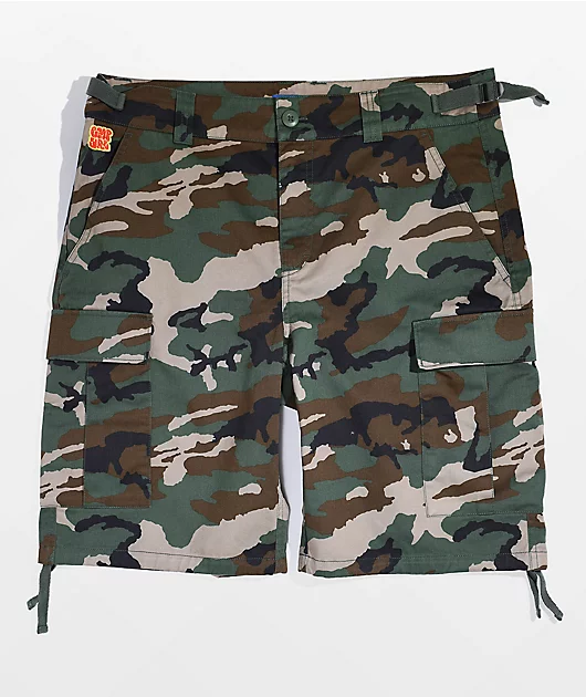 Empyre Sk8 Camo Cargo Shorts
