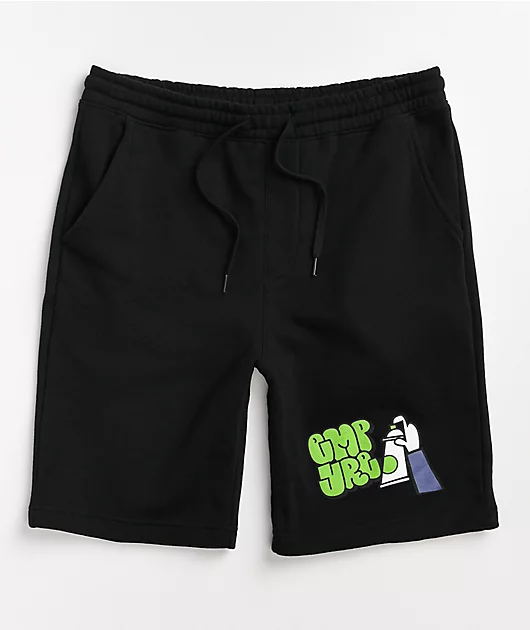 Empyre Tarnish Black Sweat Shorts