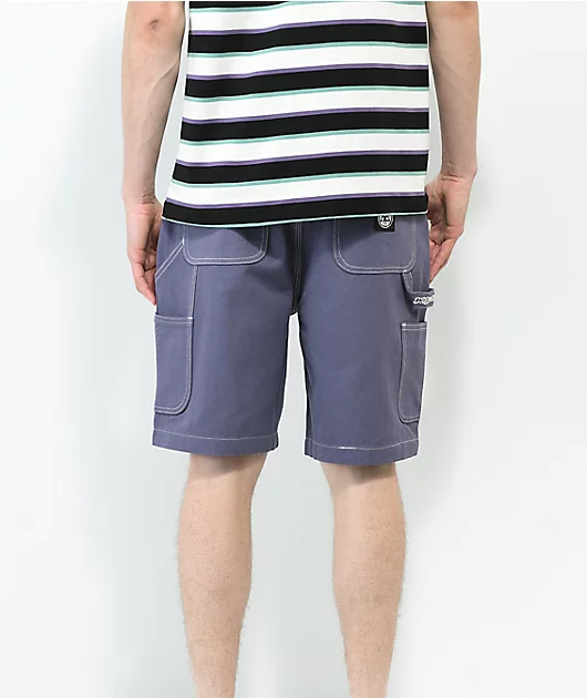 Welcome Brace Purple Carpenter Shorts