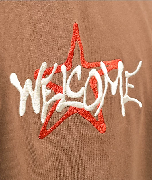 Welcome Vega Brown T-Shirt