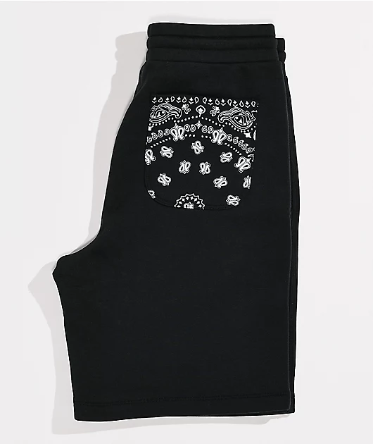 4812-converse-paisley-black-sweat-shorts-5.webp Converse Paisley Black Sweat Shorts