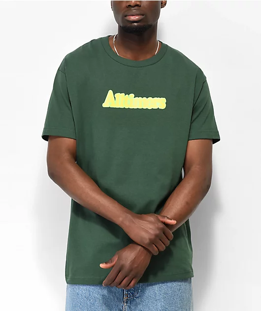 Alltimers Broadway Forest Green T-Shirt
