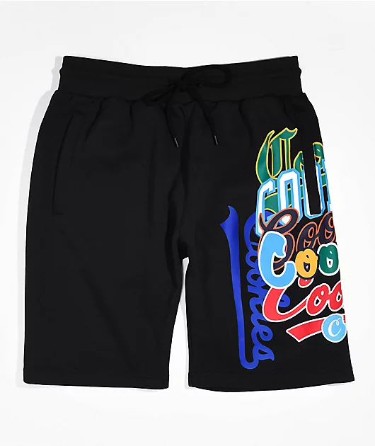 Cookies Infamous Black Sweat Shorts