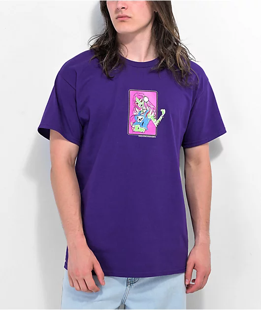 WKND Muscle Purple T-Shirt