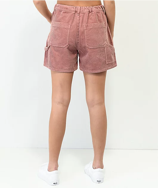Empyre Laurel Rose Corduroy Carpenter Skate Shorts