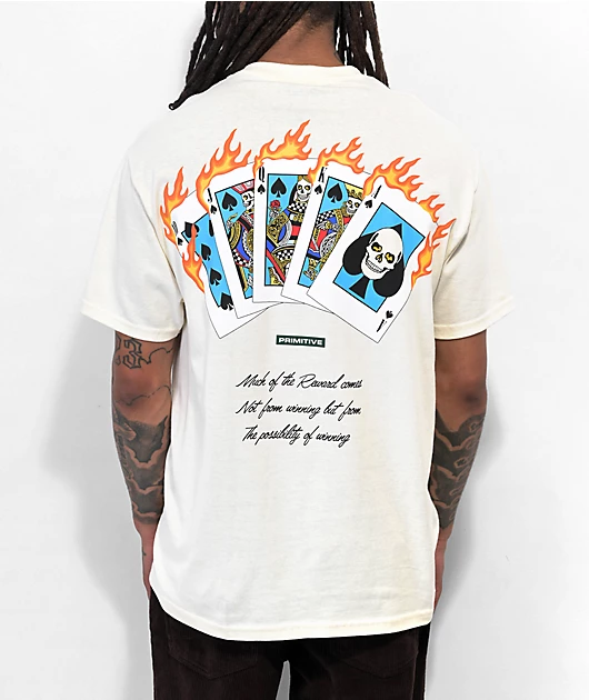 Primitive Royal Cream T-Shirt