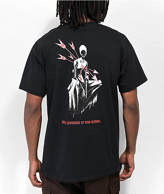 Any Means Necessary Souvenir Black T-Shirt