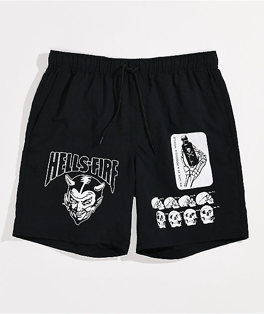 Vitriol Fusion Black Board Shorts
